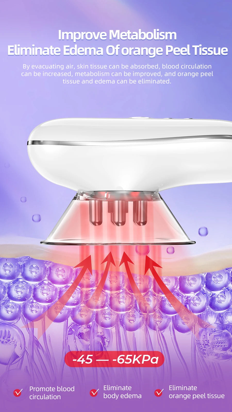 Cellulite Removal Machine for Face Belly Arms Legs Waist
