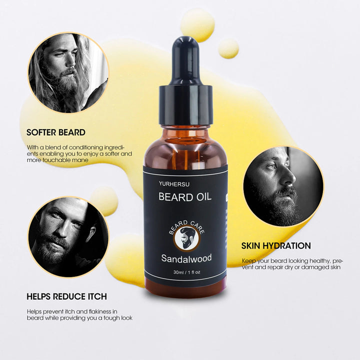 soft, smooth, nutritious beard oil beard care