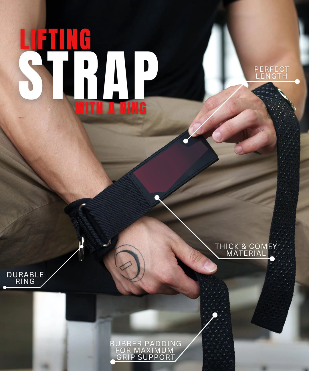 Fitness aid combines a support belt, ankle strap, and wristband