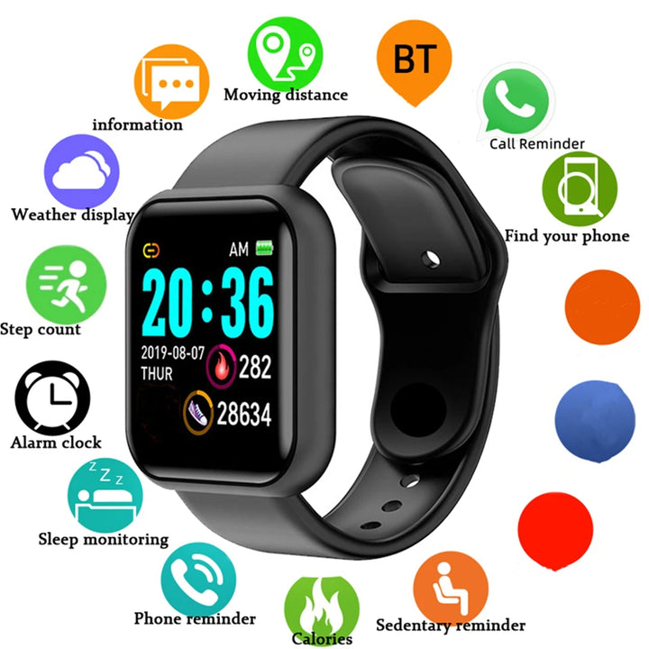 Fitness Monitor Bracelet Birthday Gift Electronic Clock