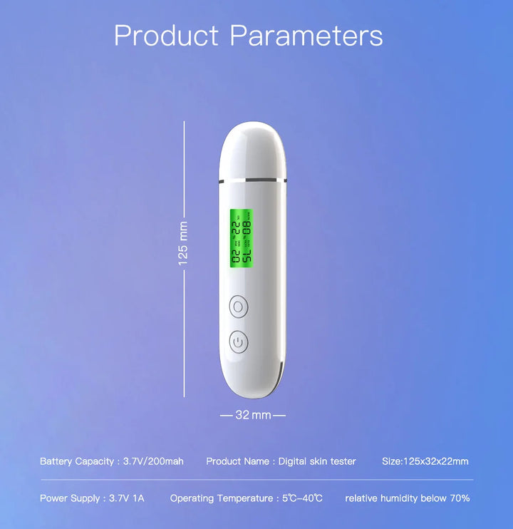 Content Facial Moisture Analyzer Skin Care Tool