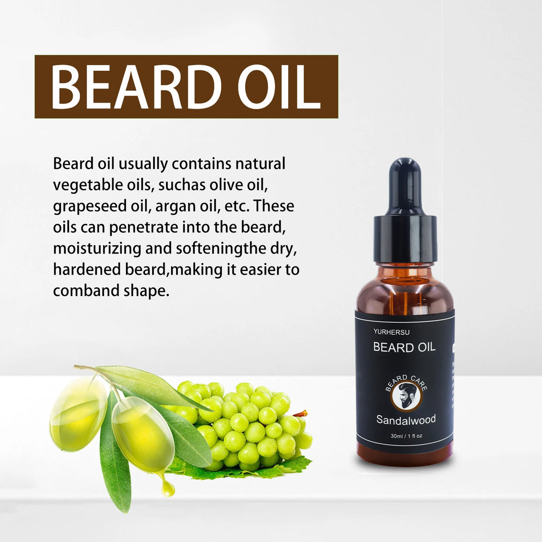 soft, smooth, nutritious beard oil beard care