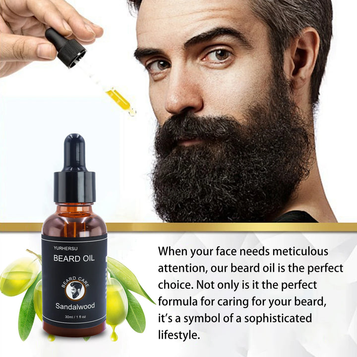 soft, smooth, nutritious beard oil beard care