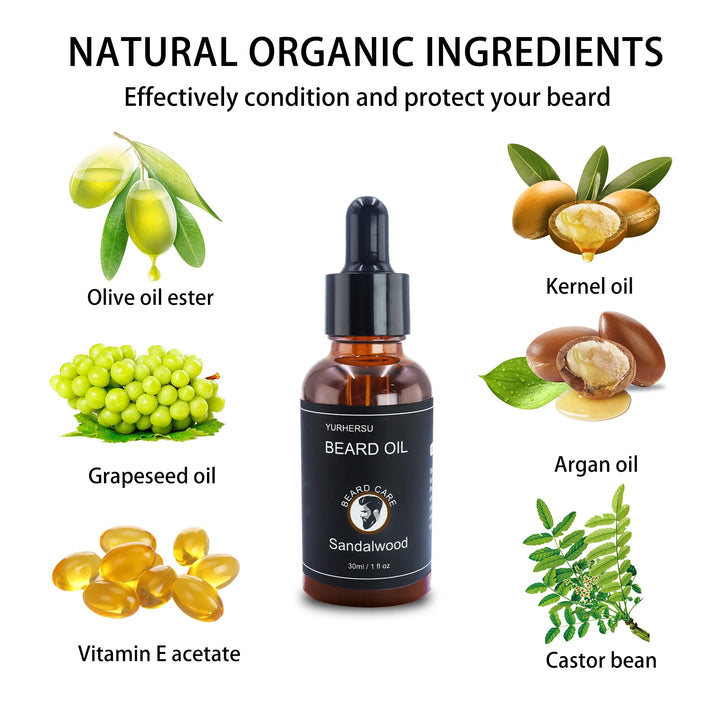 soft, smooth, nutritious beard oil beard care