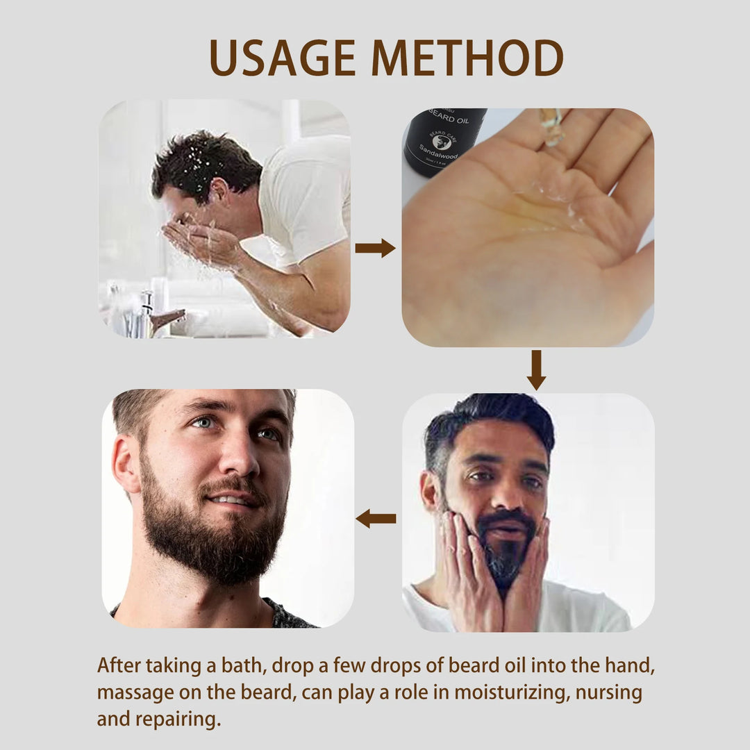 soft, smooth, nutritious beard oil beard care