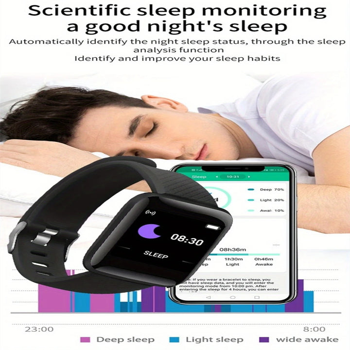 Fitness Monitor Bracelet Birthday Gift Electronic Clock