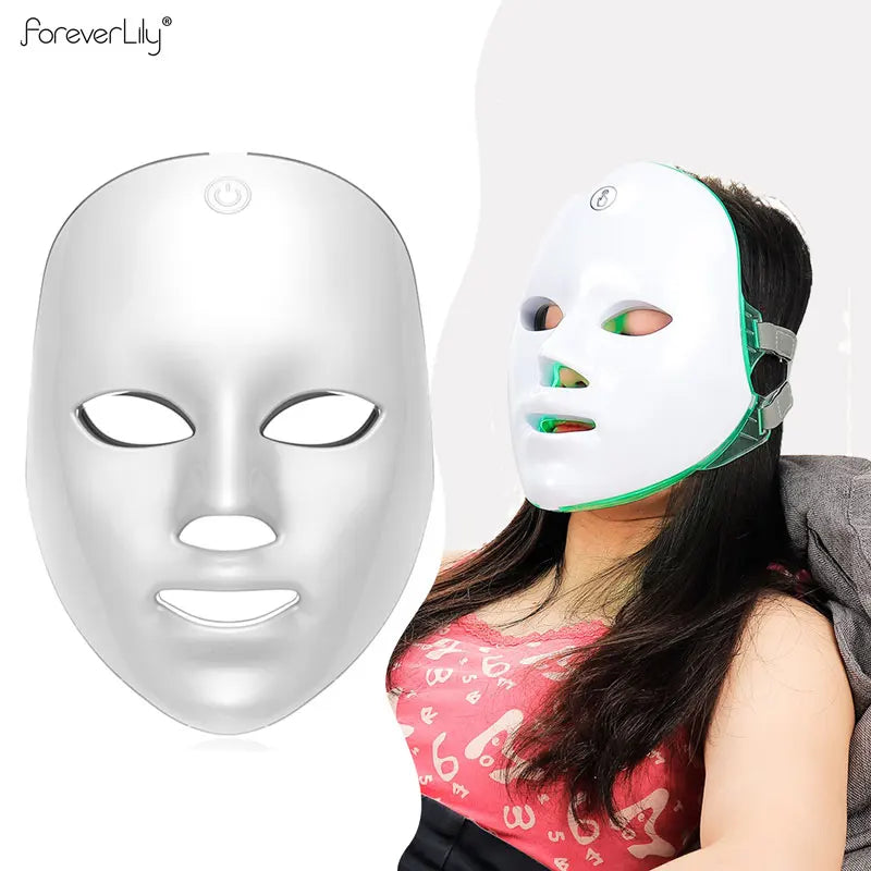 Face Mask LED Repair Skin Beauty Machine Wireless Use