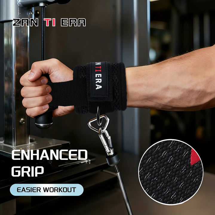 Fitness aid combines a support belt, ankle strap, and wristband