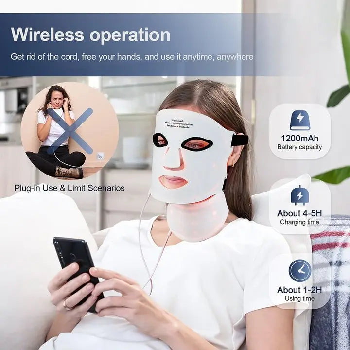 Facial Mask with Eye Protection Cushion