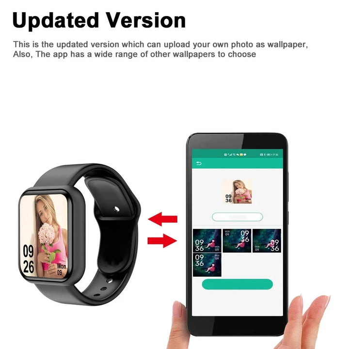 Fitness Monitor Bracelet Birthday Gift Electronic Clock