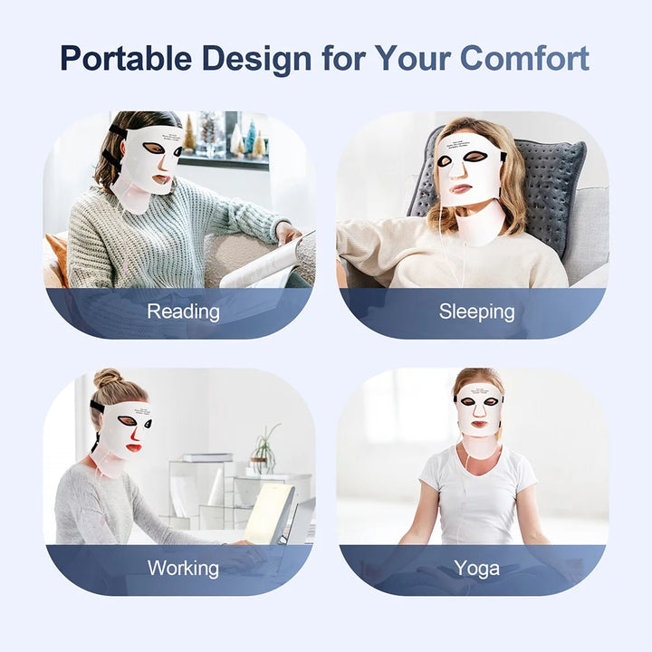 Facial Mask with Eye Protection Cushion
